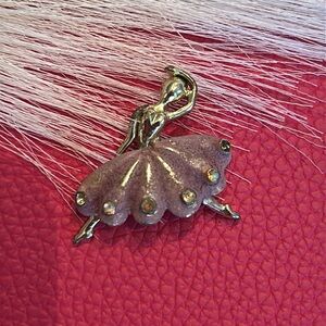 Vintage Ballerina Pin
